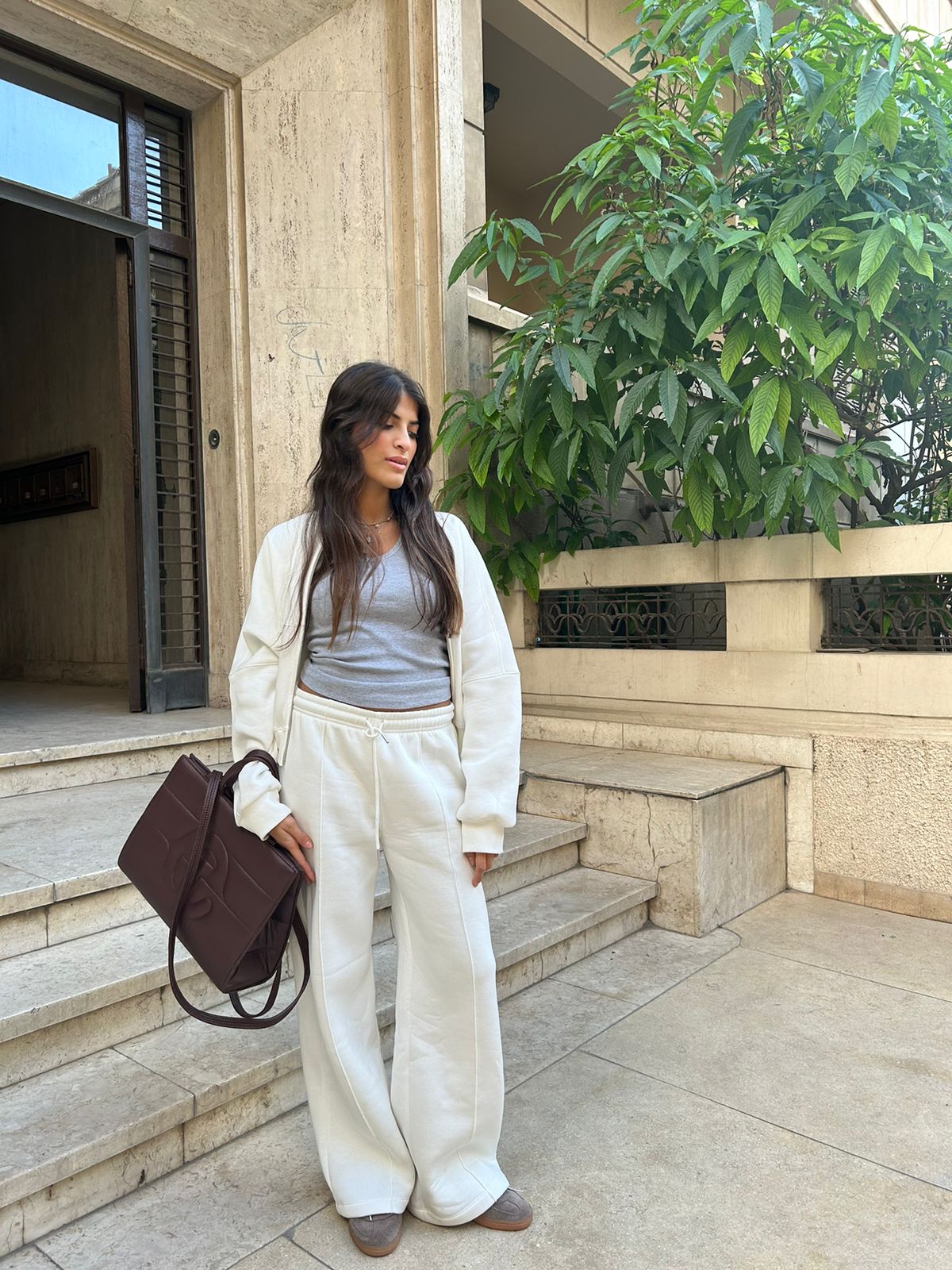 White Lounge Set