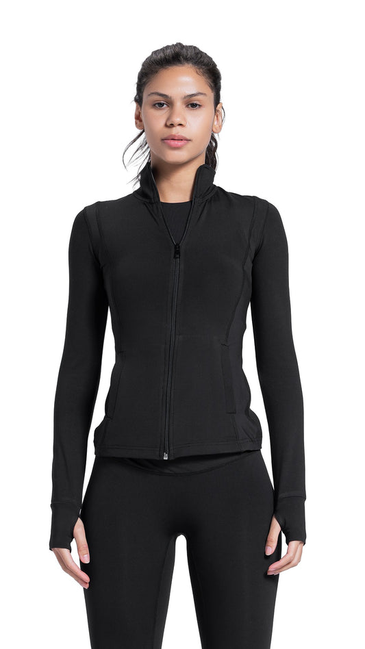 Black sculpt jacket