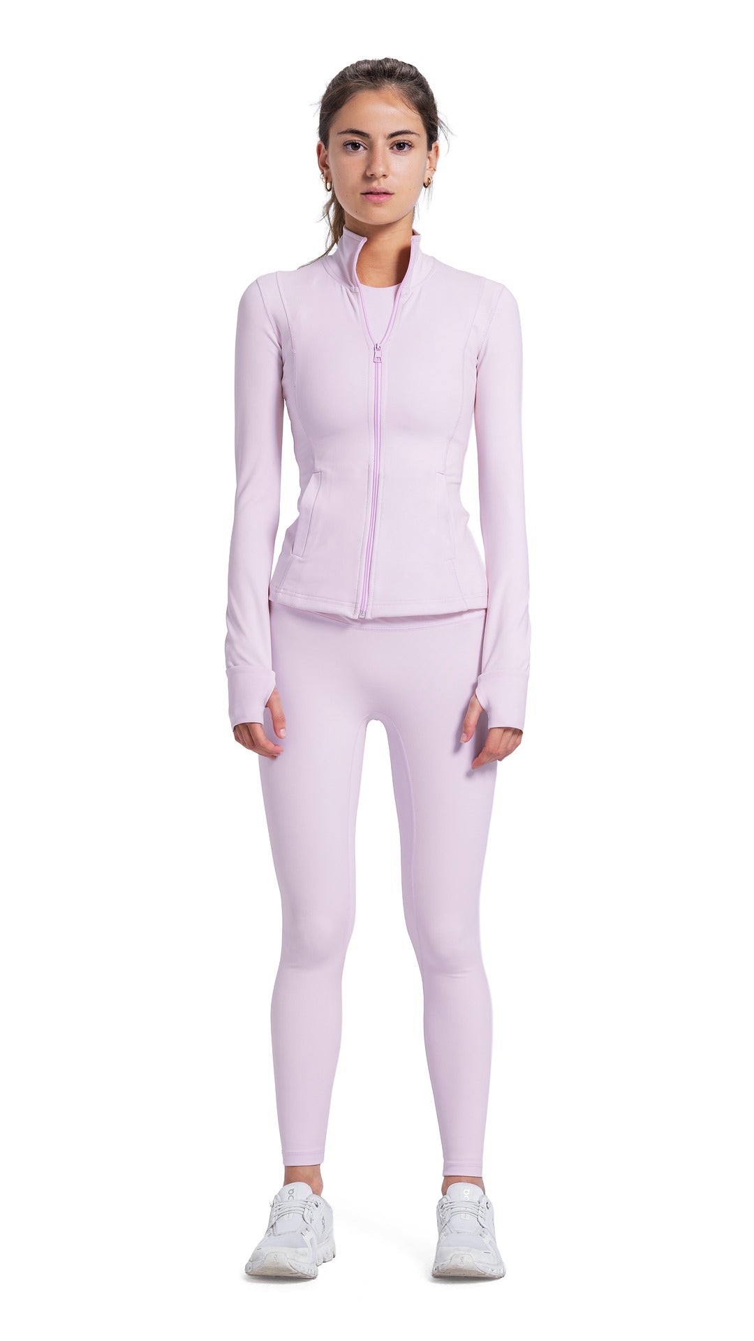 Powder Pink sculpt jacket