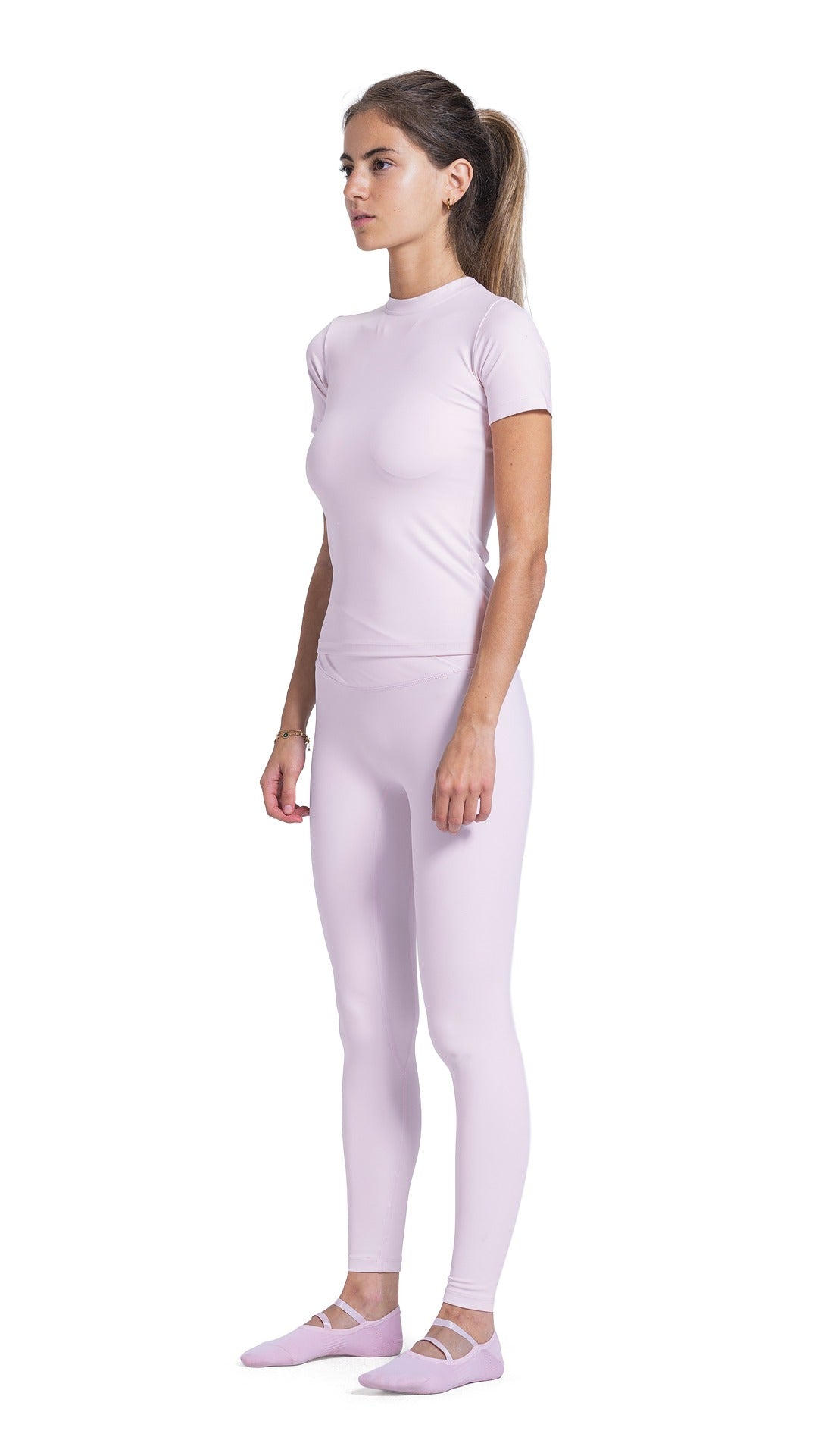 Powder Pink tight T-shirt