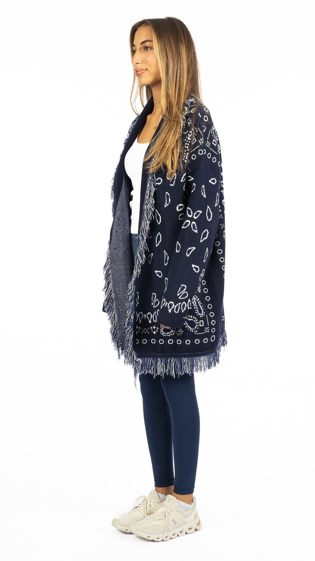 The Paisley Knit In Navy