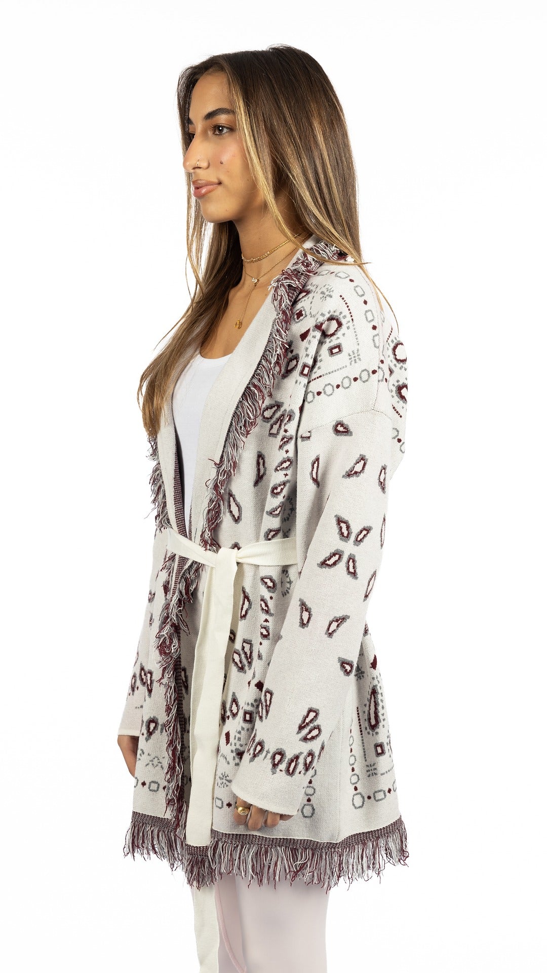 The Paisley Knit In Off-White