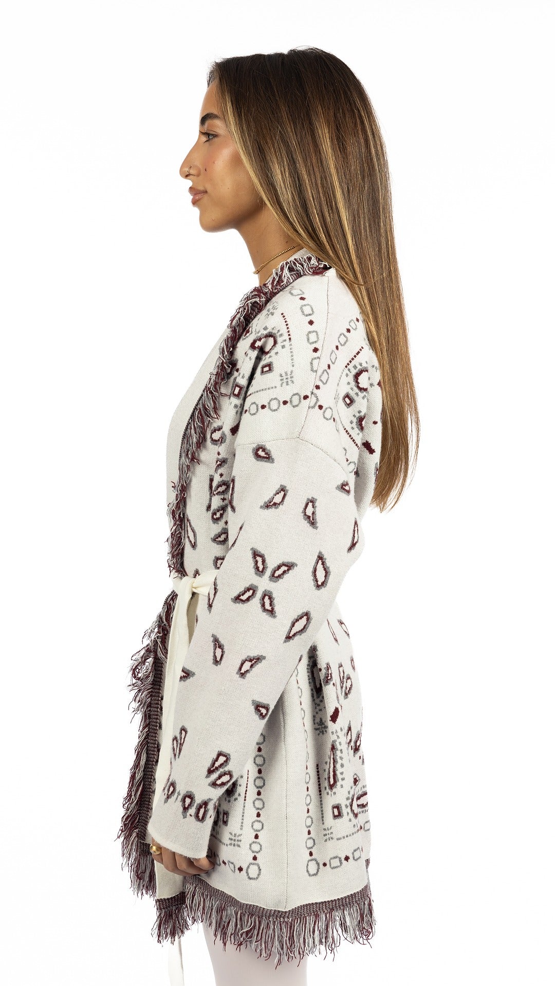 The Paisley Knit In Off-White