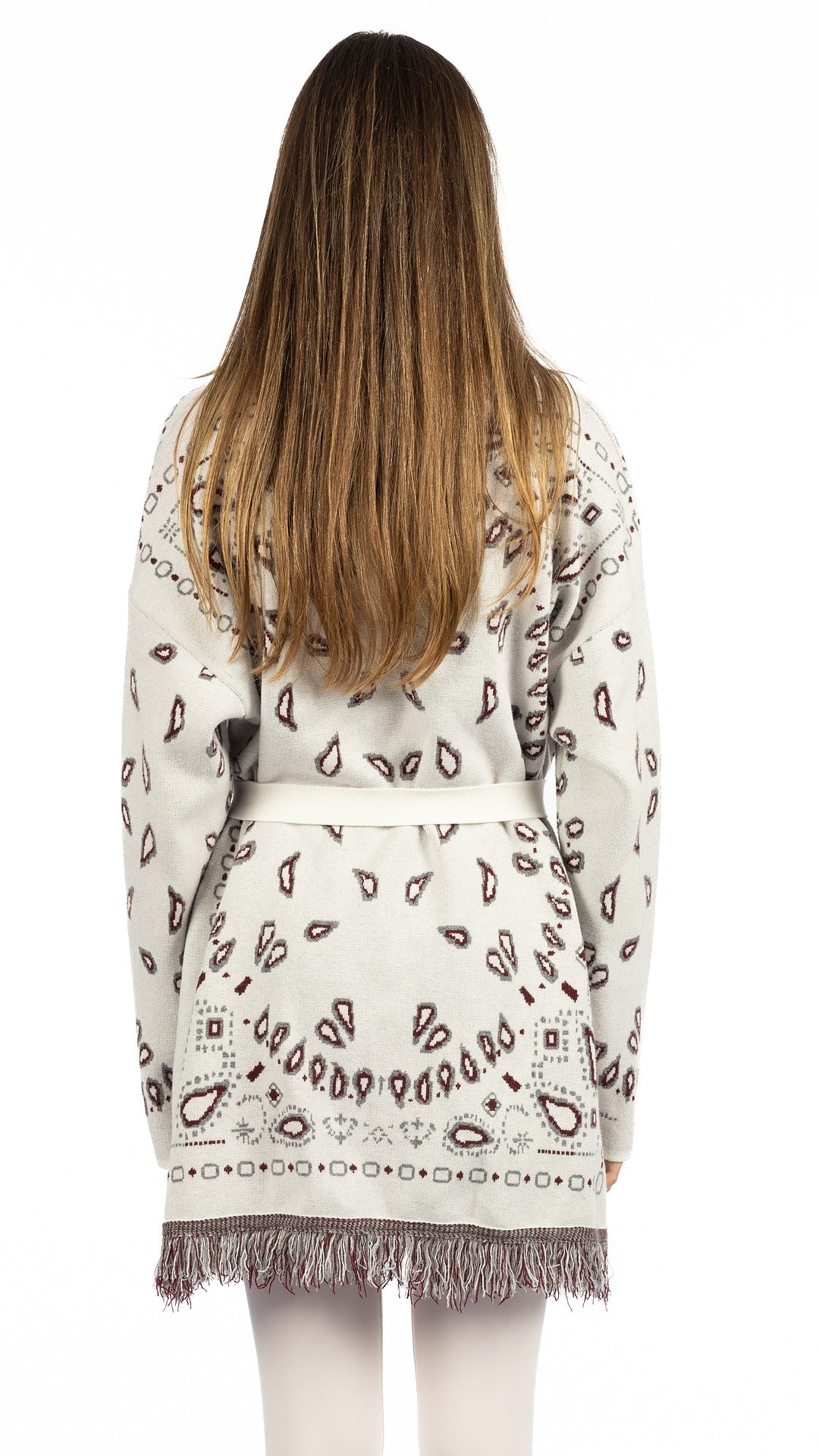 The Paisley Knit In Off-White