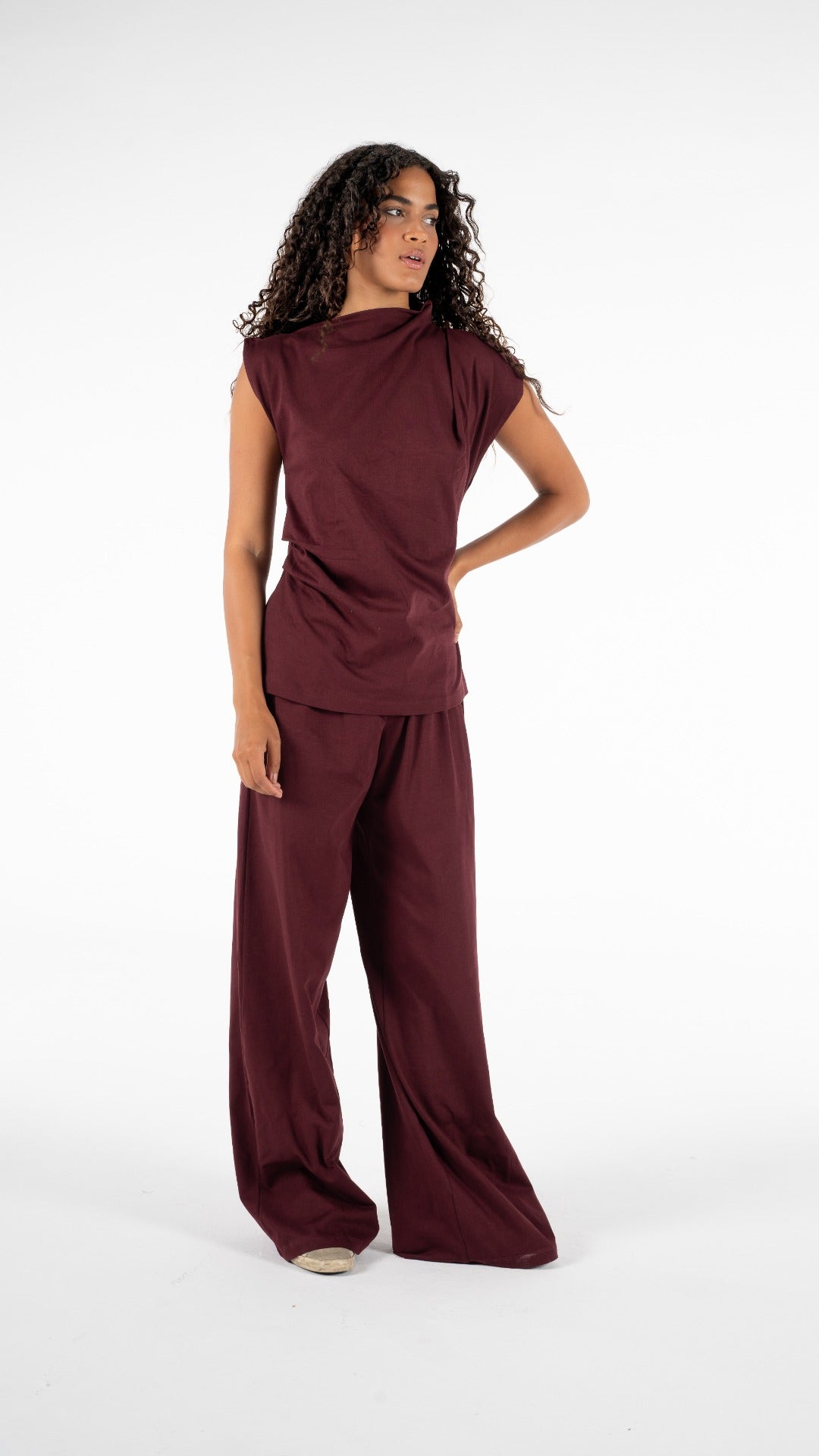 Burgundy  lounge set