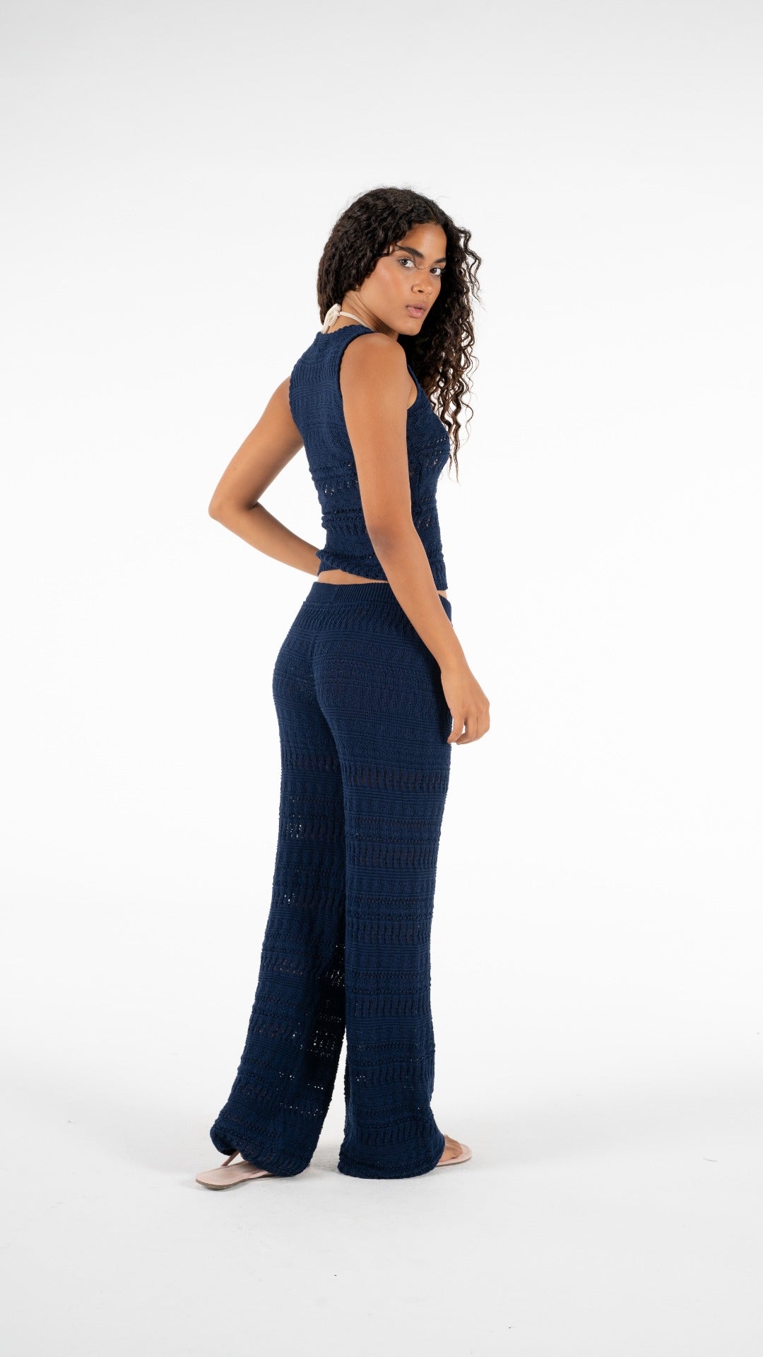 Knitted set in Nocturne