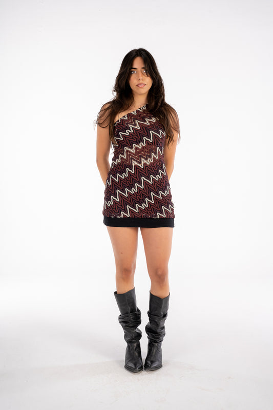 The Horizon One-Shoulder