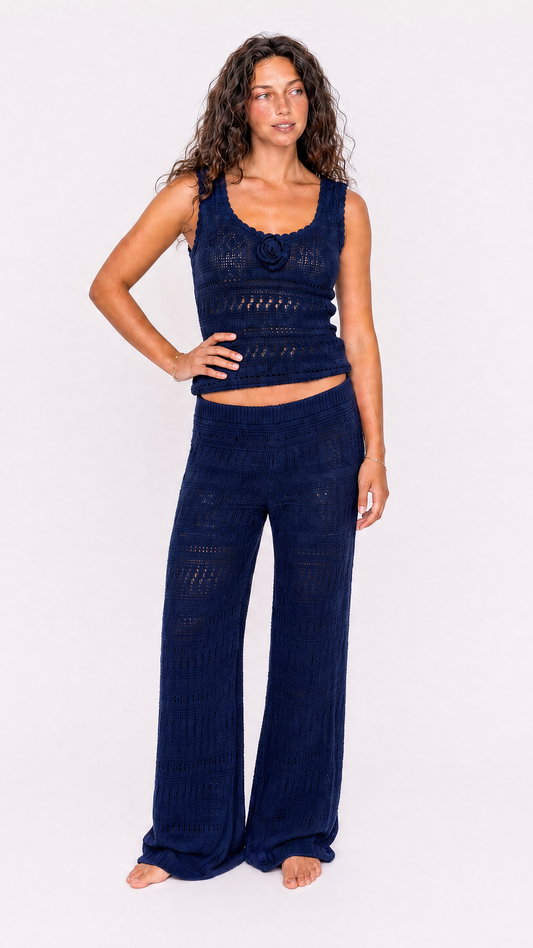 Knitted set in Nocturne